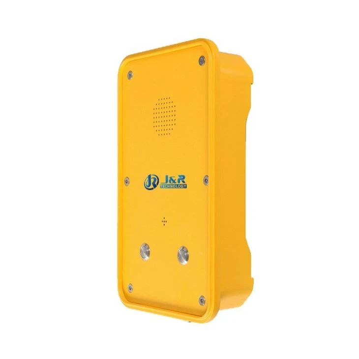 IP67 Rugged Weatherproof Speed-Dial Call Box With Two Buttons For Emergency, Intercom