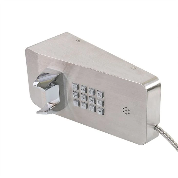 VoIP Stainless Steel Desk Telephone