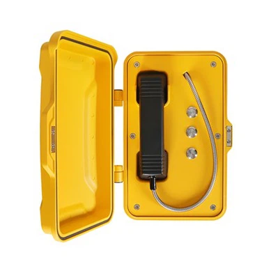 هاتف SOS عالي التحمل مثبت على الحائط GSM JR101-3B-SIP